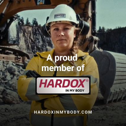 A Proud Member of Hardox in My Body