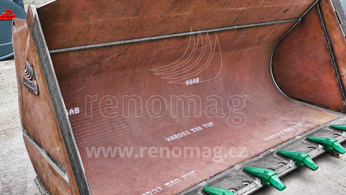 Neues Material Hardox 500 TUF