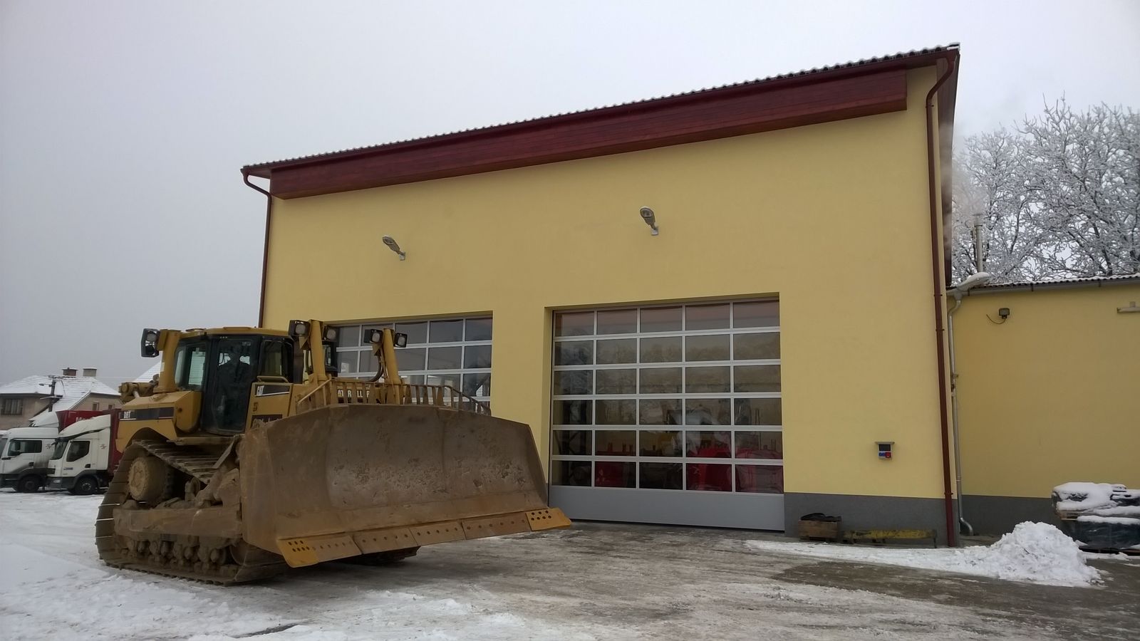 Neue Servicehalle